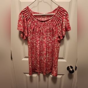 Style and co pleated shirt